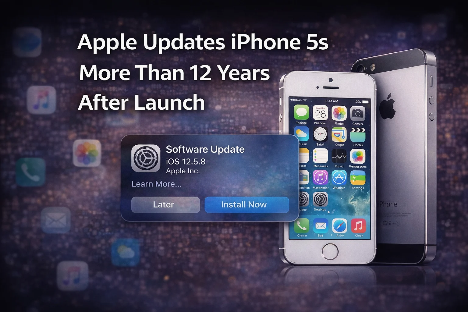 iPhone 5s ios updates